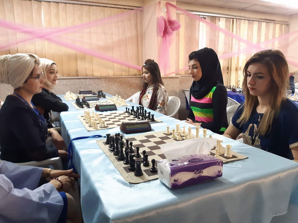 You are currently viewing جامعة ديالى تحرز المركز السادس (طالبات) والمركز السابع (طلاب) في بطولة الجامعات العراقية للشطرنج وبمشاركة 38 جامعة حكومية وأهلية.